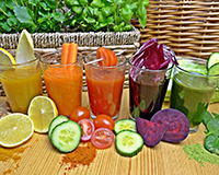 Juice from Fruits and Vegetables are Rich in the Vitamins and Minerals that help your Body stay Healthy and help you feel Good.
